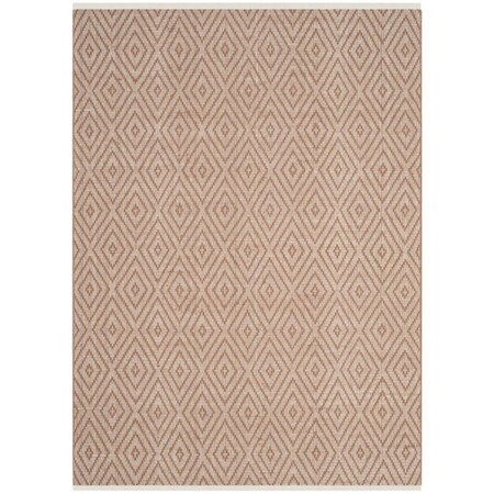 Safavieh 2 ft. 3 in. x 3 ft. 9 in. Small Rectangle Montauk Hand Woven Rug Beige & Ivory MTK811E-2339